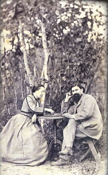 Bruno Braquehais et son épouse Laure-Gouin (Collection particulère)